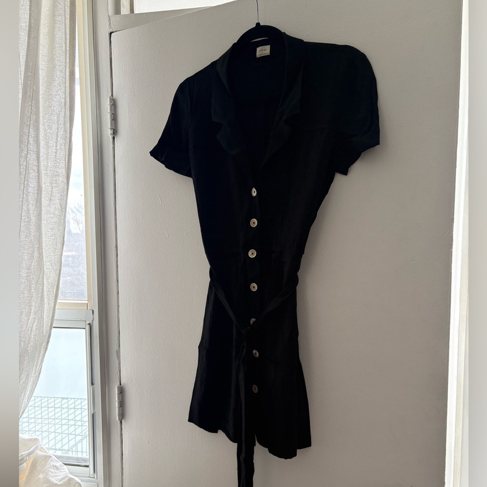 Aritzia Wilfred Mini Shirt Dress
